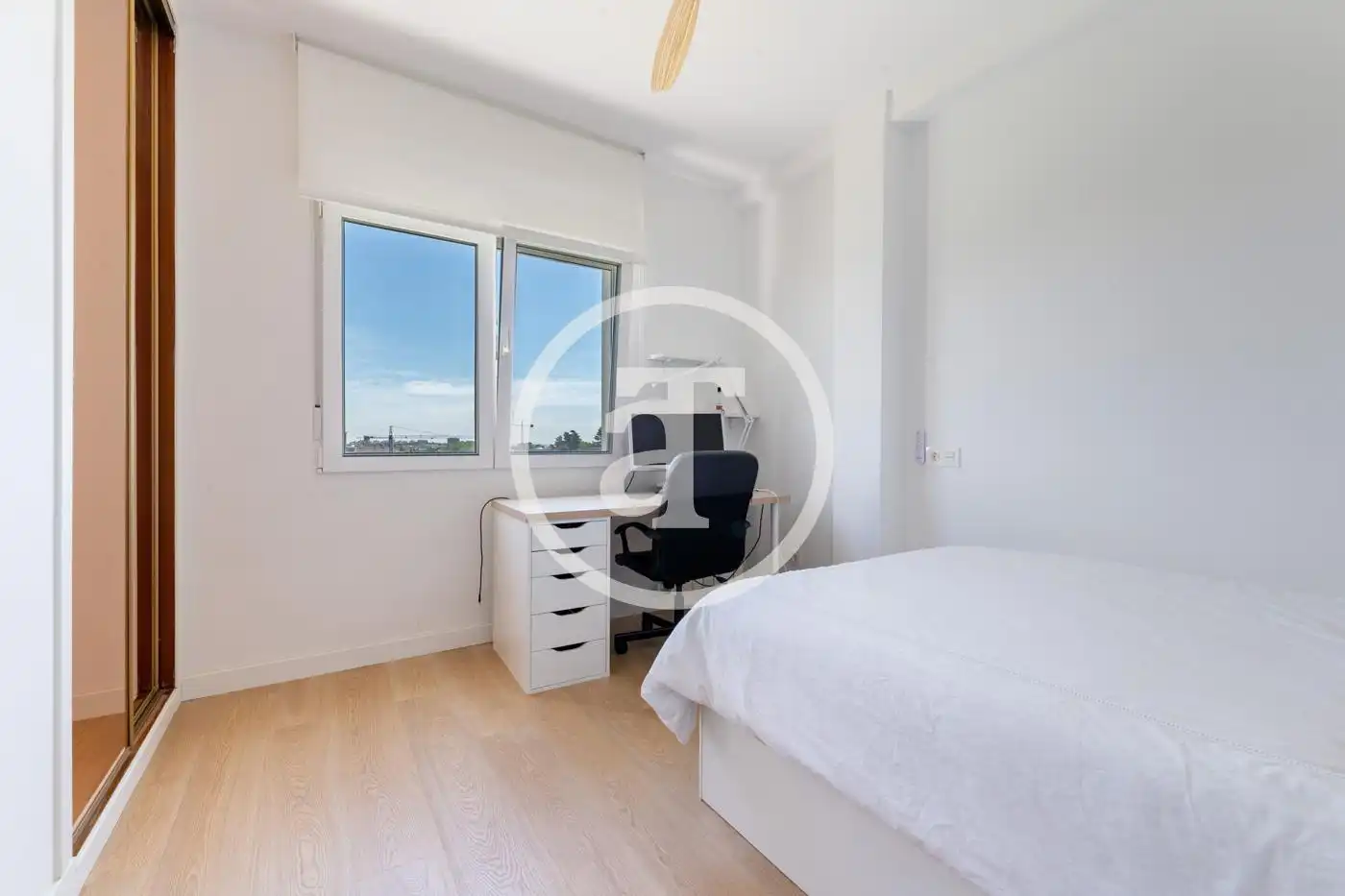 Habitación de Piso de alquiler en Madrid con Aire acondicionado, Calefacción y Amueblado