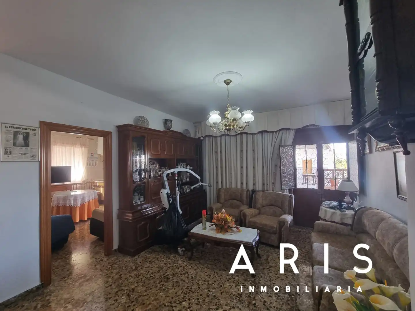 Living room of Houses for sale in Alhaurín de la Torre  with Air Conditioner, Private garden and Terrace