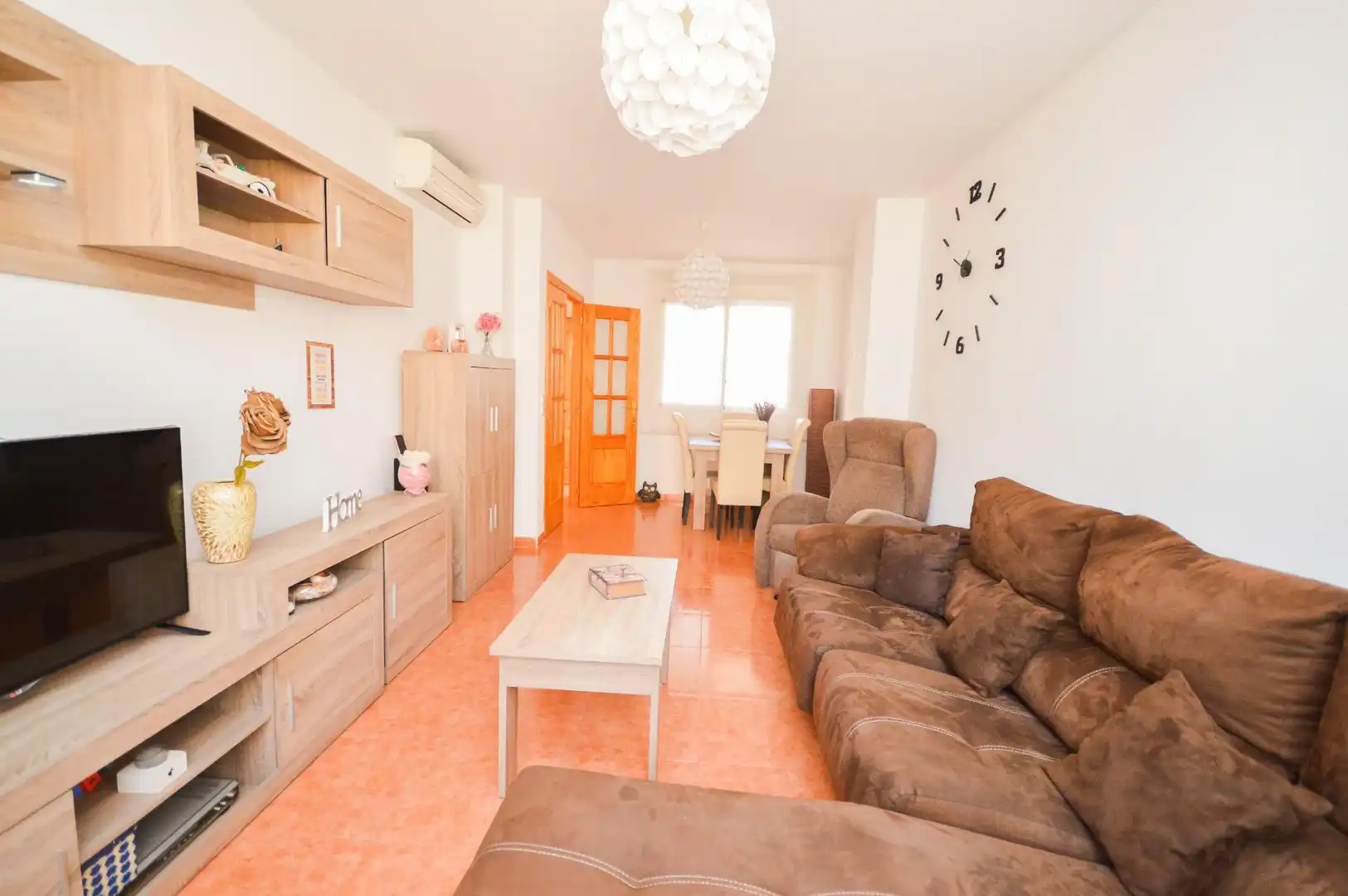 Wohnzimmer von Haus oder Chalet zum Verkauf in Huércal de Almería mit Klimaanlage, Heizung und Terrasse