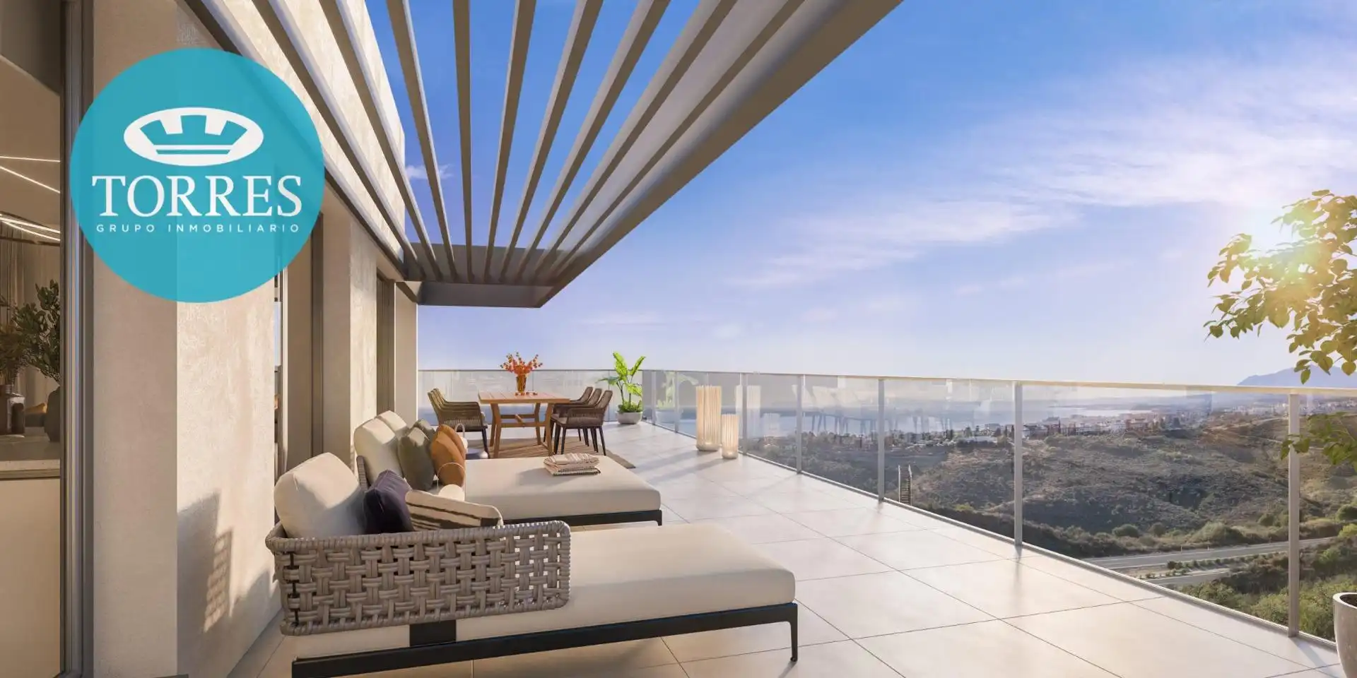 Terrace of Flat for sale in Marbella  with Air Conditioner, Private garden and Terrace