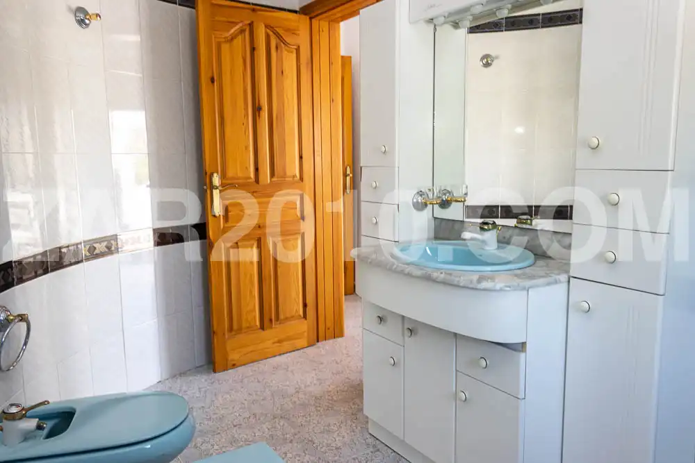 Baño de Casa o chalet en venta en Mojácar con Aire acondicionado, Jardín privado y Parquet