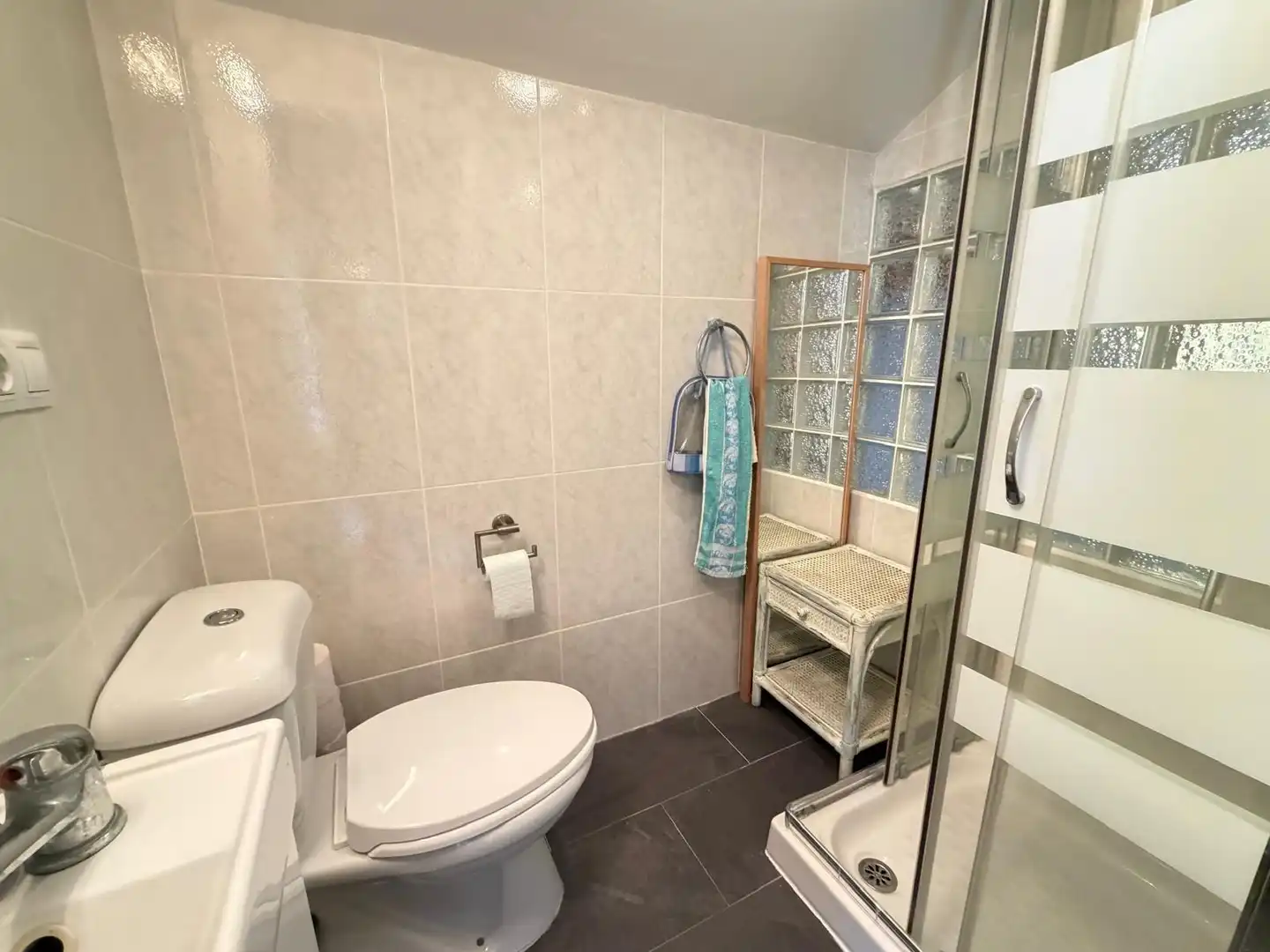 Baño de Casa o chalet en venta en Fuente de Piedra con Aire acondicionado, Calefacción y Terraza