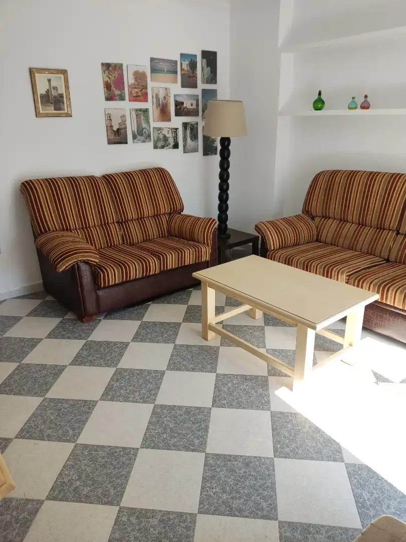 Sala d'estar de Dúplex en venda en Conil de la Frontera amb Aire condicionat, Calefacció i Terrassa