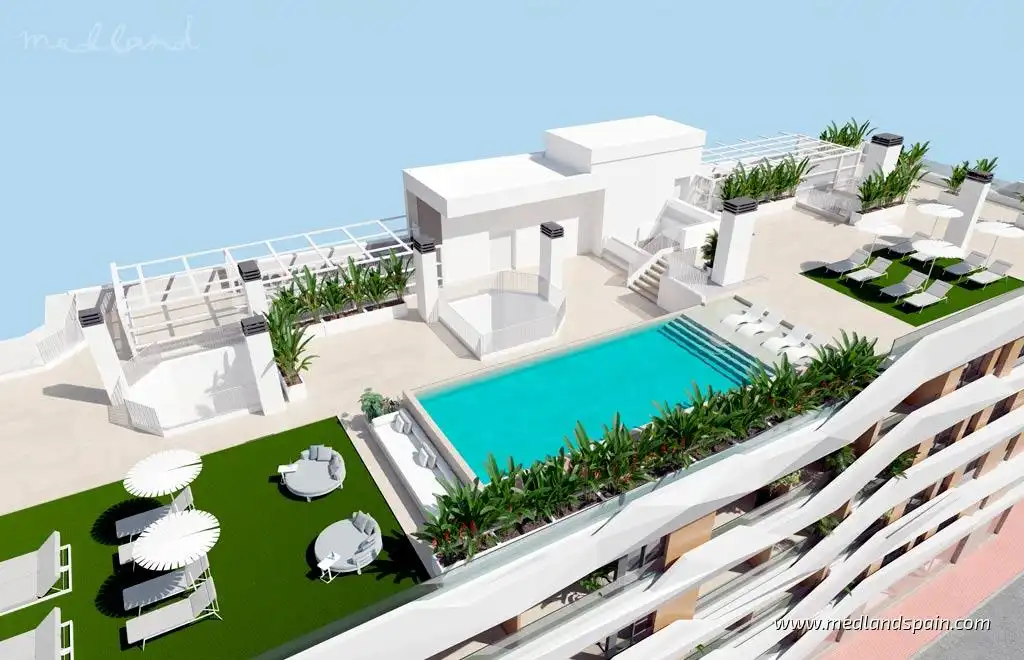 Appartement compact avec piscine à vendre à Guardamar Playa, imagen 10