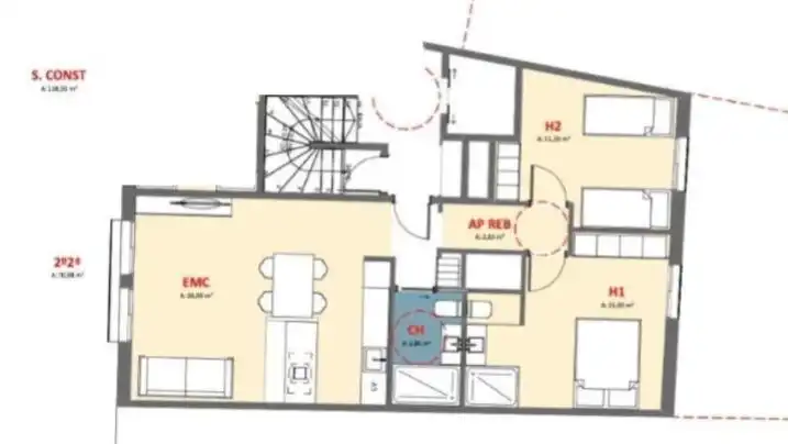 Apartment mit Aufzug zum Verkauf in Centre, imagen 2
