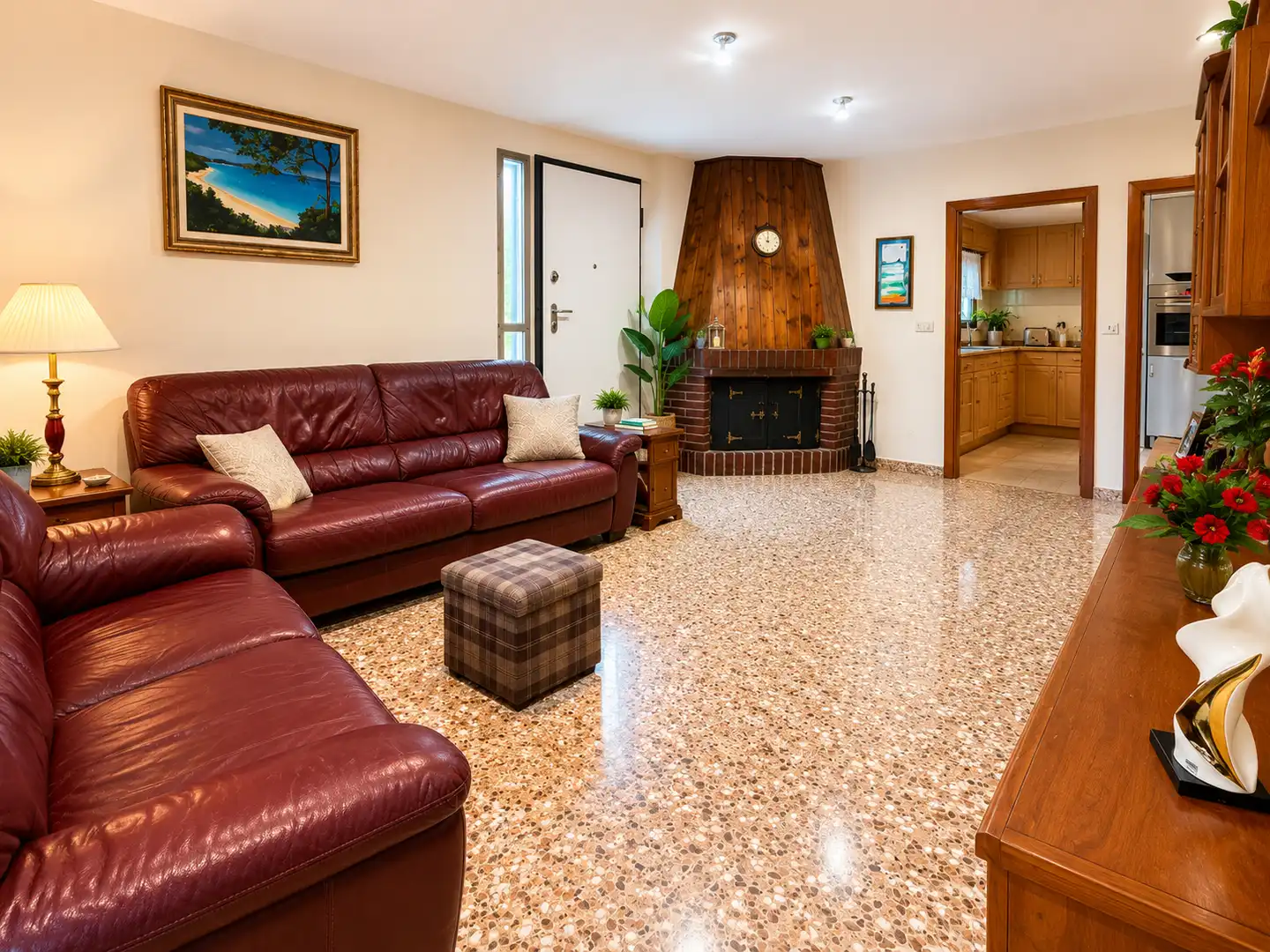 Living room of Houses for sale in Lleida  with Air Conditioner, Heating and Private garden