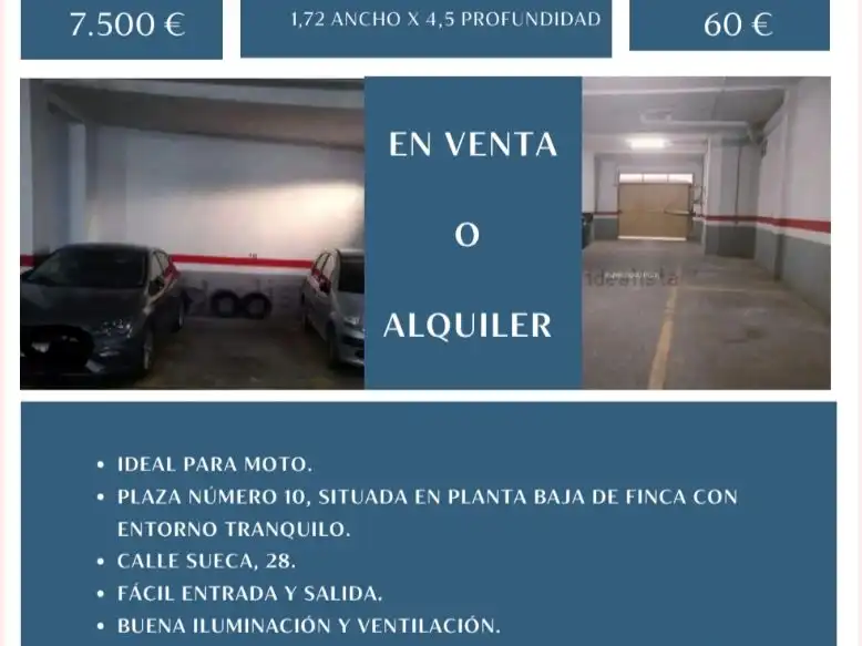 Parking of Garage for sale in Silla