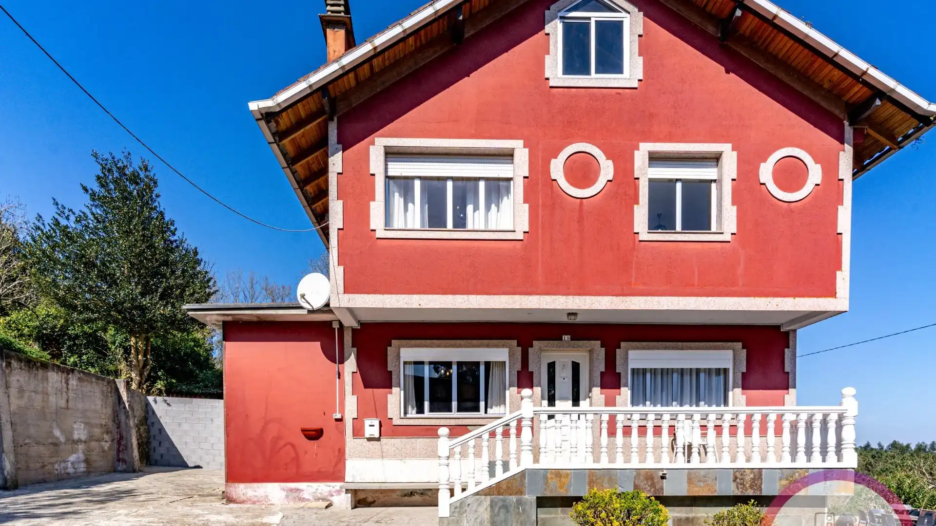 Vista exterior de Casa o chalet en venta en Coristanco con Jardín privado, Terraza y Trastero