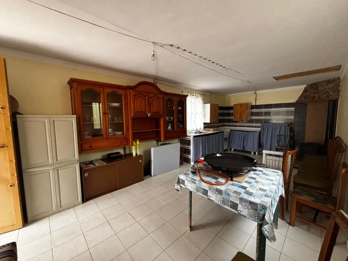 Cuina de Casa o xalet en venda en Azuébar amb Terrassa