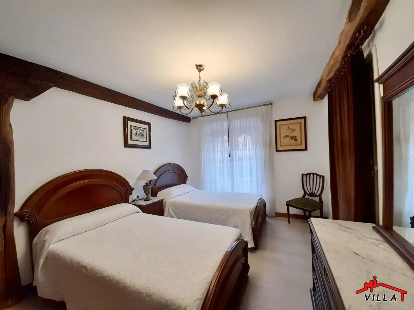 Bedroom of Flat for rent in Limpias  with Terrace and Furnished