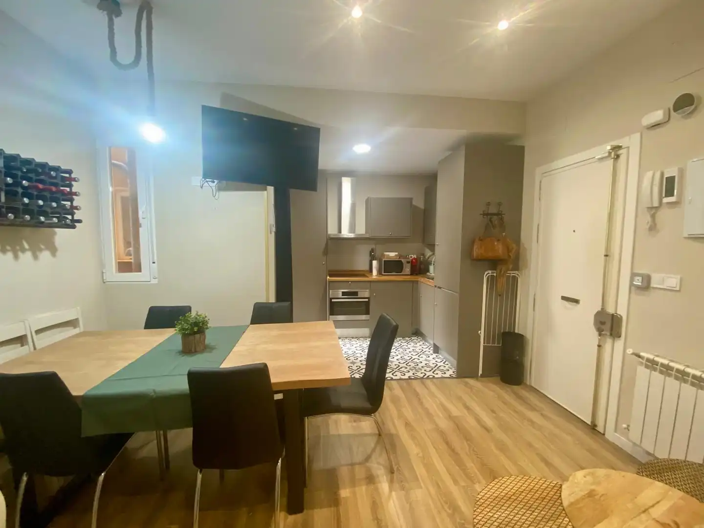 Küche von Wohnung zur Miete in Madrid mit Heizung und Möbliert