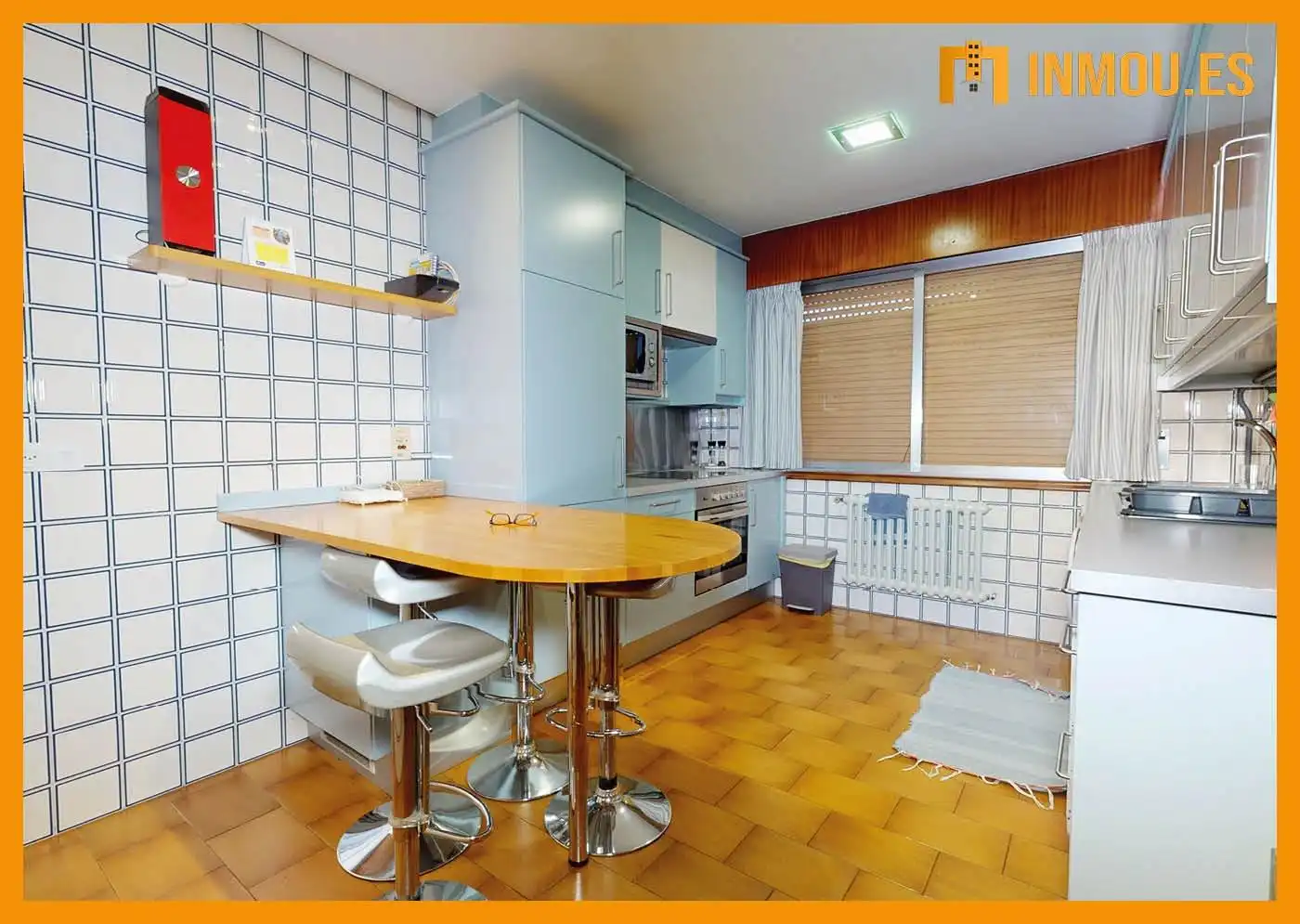 Cocina de Piso de alquiler en Ourense Capital  con Aire acondicionado, Calefacción y Parquet
