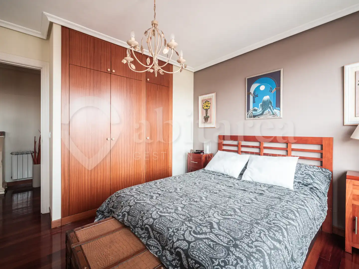 Schlafzimmer von Maisonette zum Verkauf in Santander mit Heizung, Parkett und Abstellraum
