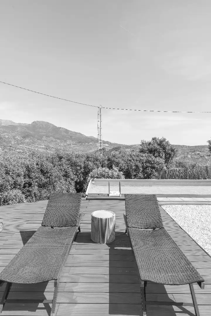 Terrassa de Casa o xalet en venda en Tolox amb Aire condicionat, Jardí privat i Traster