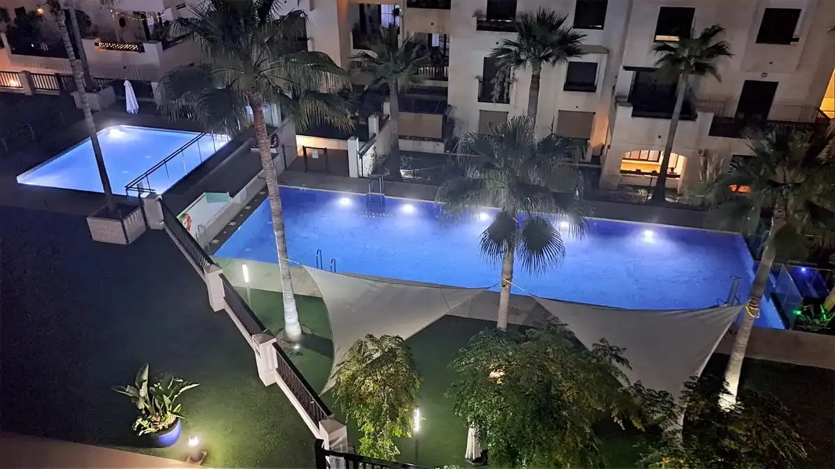 Swimming pool of Flat for sale in Salobreña  with Air Conditioner, Heating and Terrace