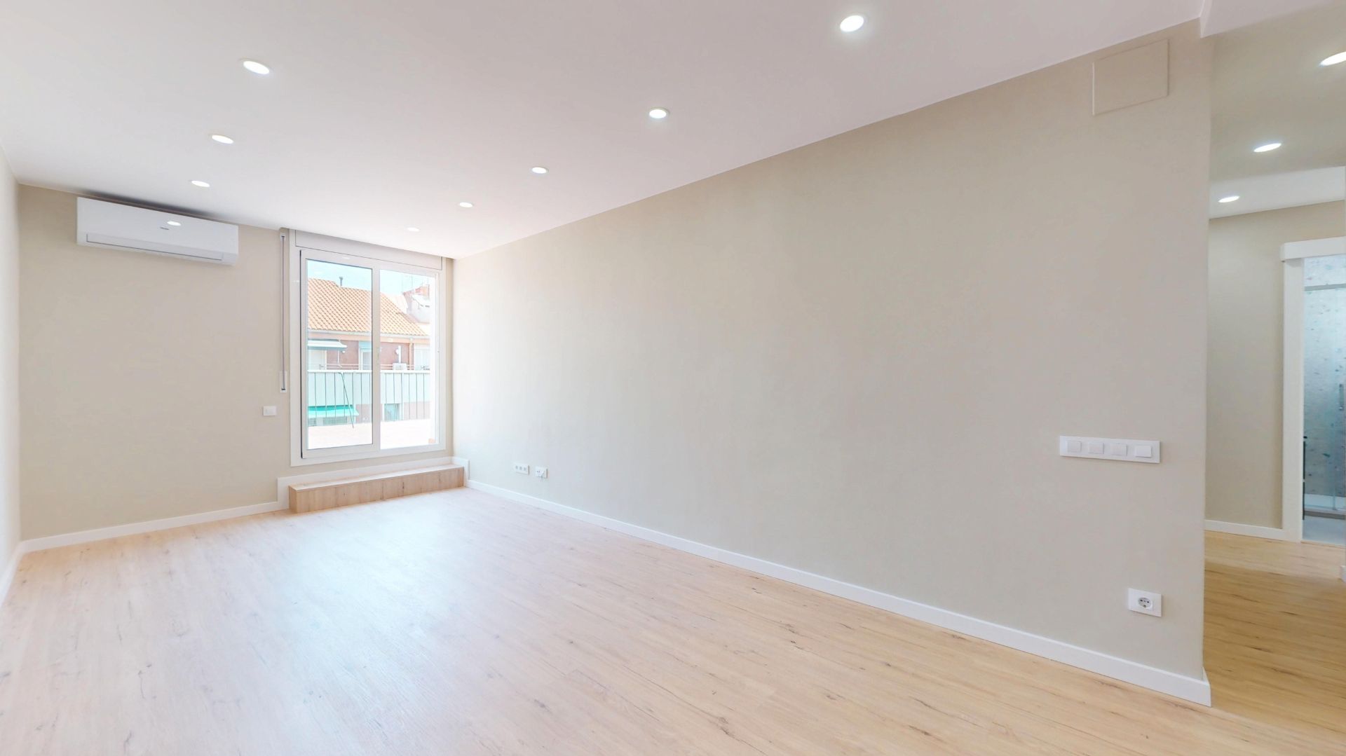 Sala d'estar de Àtic en venda en  Barcelona Capital amb Aire condicionat, Calefacció i Parquet