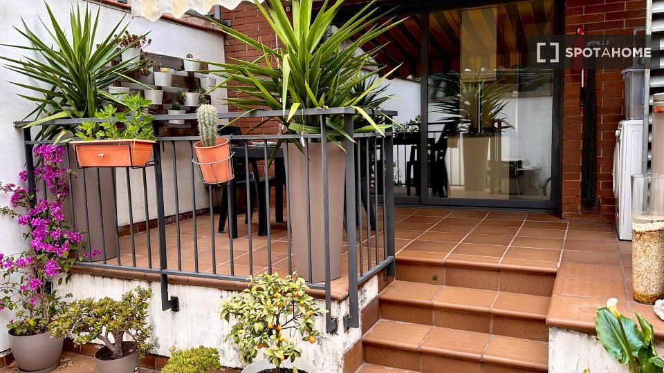 Terrace of Flat to rent in Ripollet  with Air Conditioner, Heating and Furnished