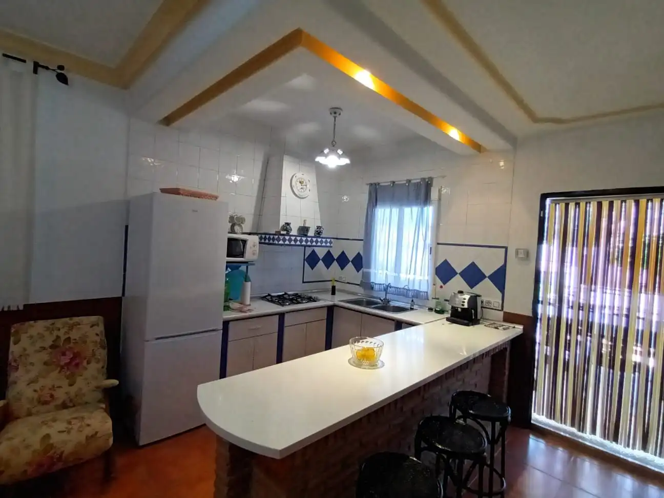 Kitchen of Houses for sale in Mengíbar  with Air Conditioner, Terrace and Storage room