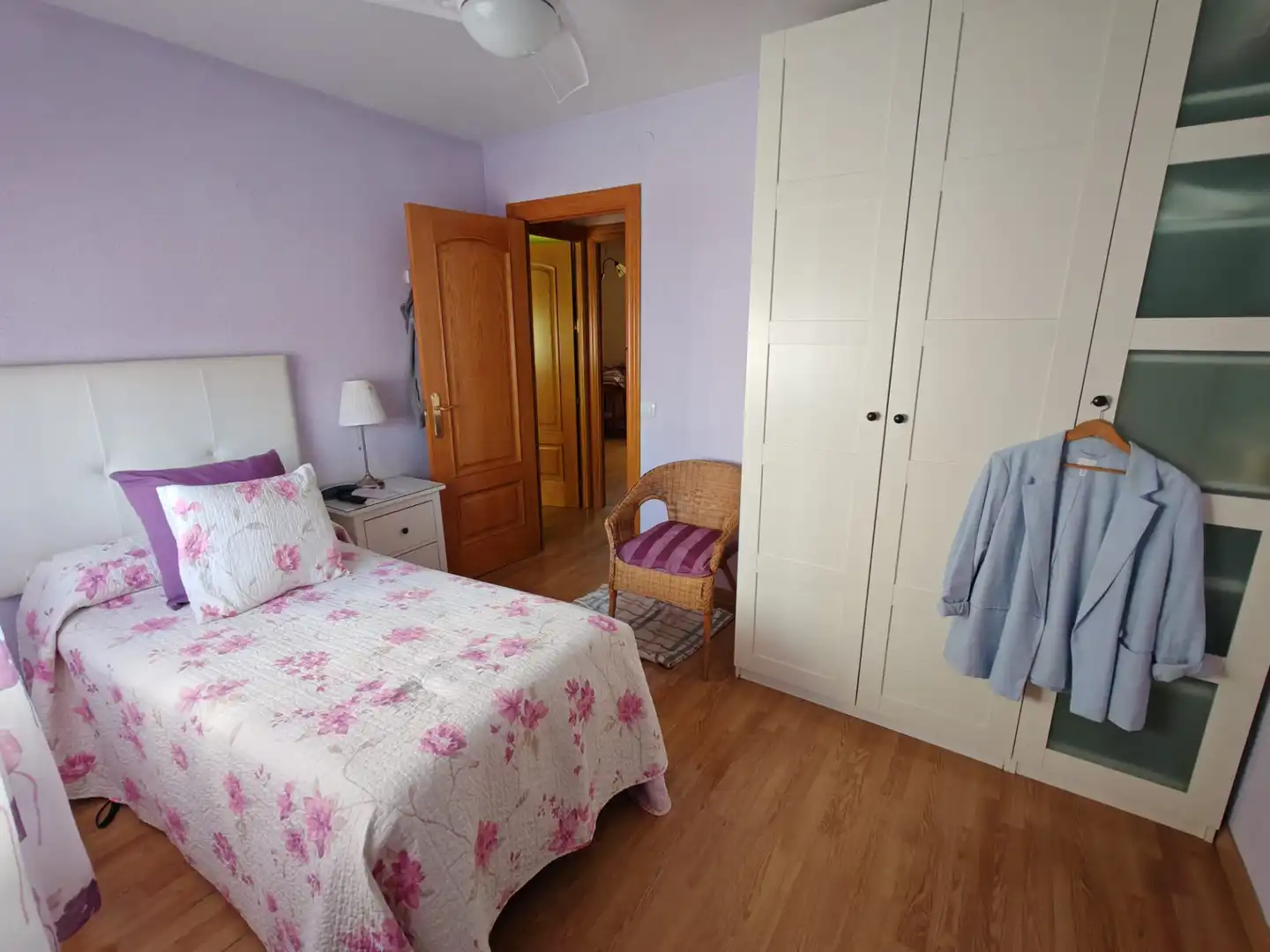 Schlafzimmer von Wohnung zum Verkauf in Móstoles mit Heizung, Parkett und Terrasse