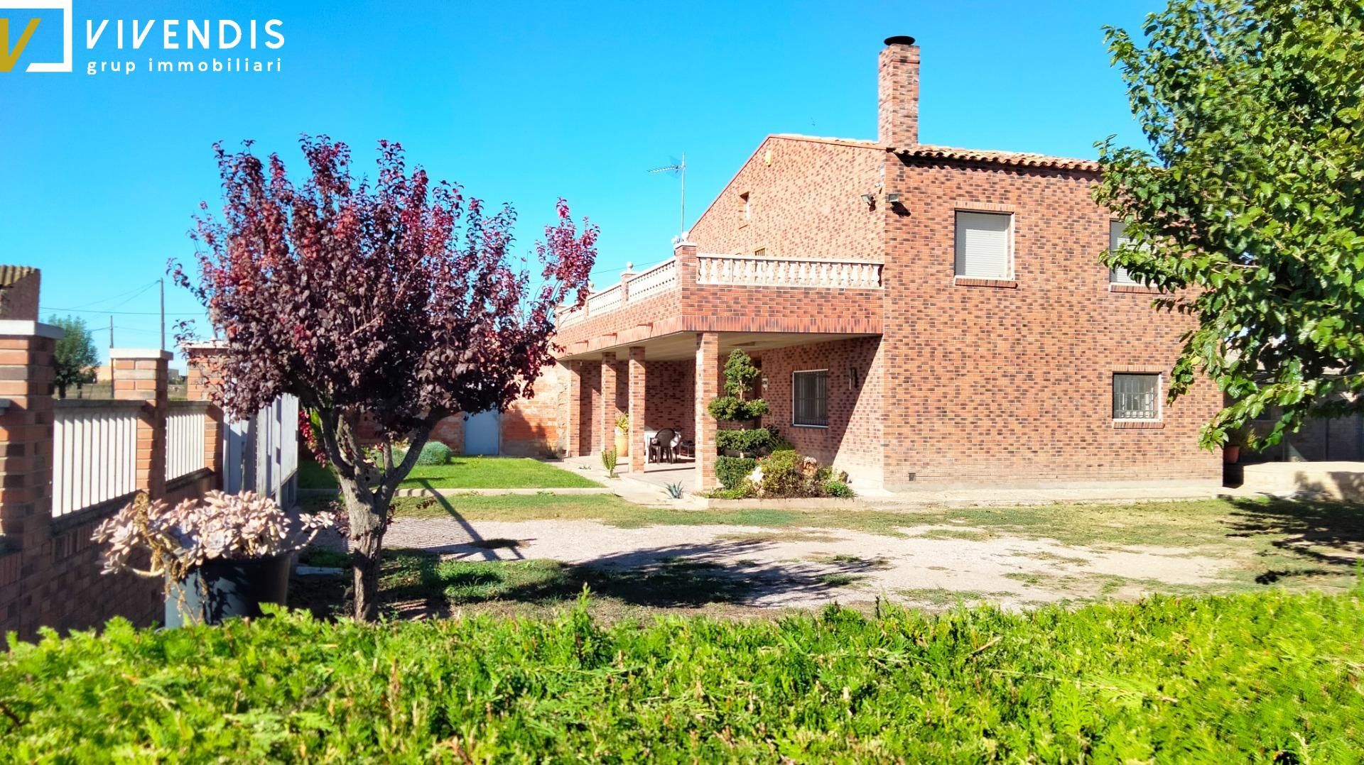 Jardí de Casa o xalet en venda en  Lleida Capital amb Aire condicionat, Calefacció i Jardí privat