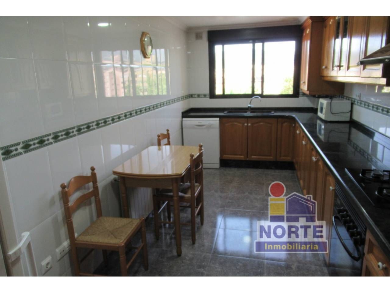 Kitchen of Flat for sale in Alcoy / Alcoi  with Heating, Furnished and Balcony