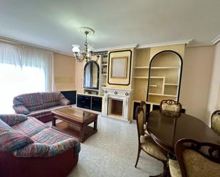 Living room of Flat for sale in Malpartida de Plasencia  with Heating, Terrace and Furnished