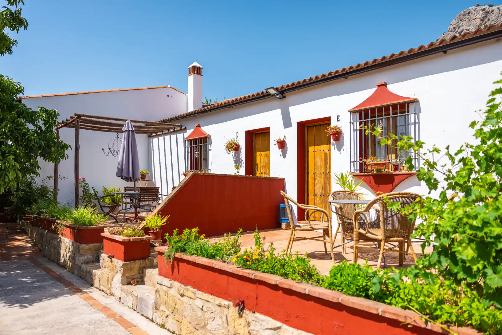 Vista exterior de Finca rústica en venta en Montejaque con Aire acondicionado, Jardín privado y Terraza