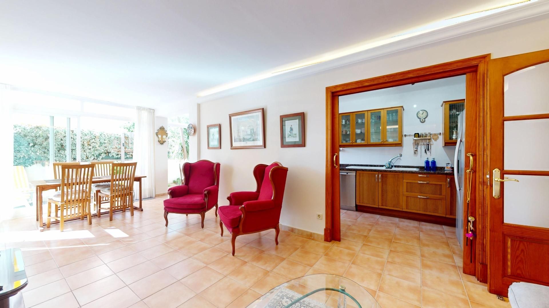 Sala d'estar de Planta baixa en venda en  Palma de Mallorca amb Aire condicionat, Terrassa i Traster