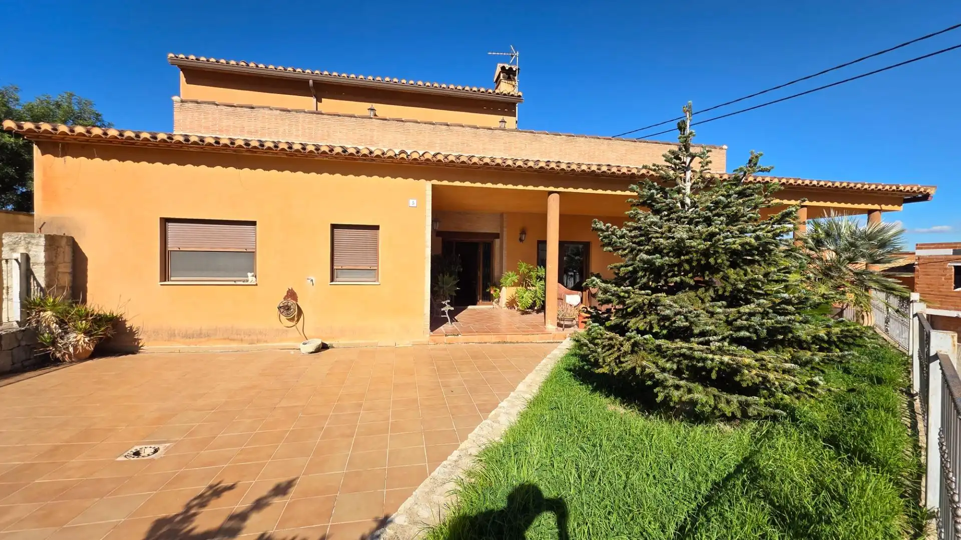 Vista exterior de Casa o chalet en venta en Terrateig con Jardín privado