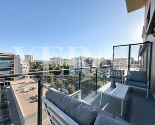 Terrace of Flat to rent in Alicante / Alacant  with Air Conditioner, Heating and Parquet flooring