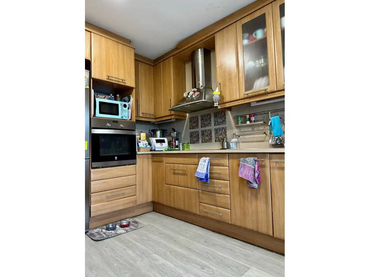 Cocina de Casa o chalet en venta en Vallromanes con Jardín privado, Parquet y Piscina comunitaria