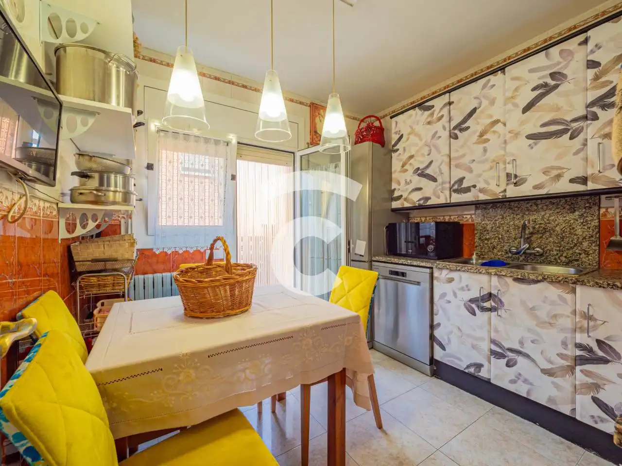 Cocina de Casa adosada en venta en Roda de Ter con Calefacción y Terraza