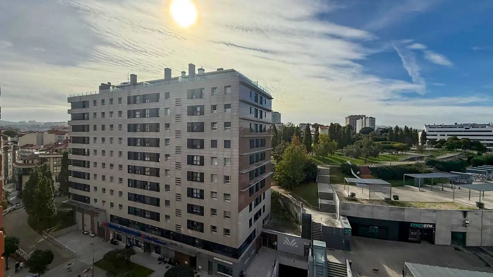 Vista exterior de Estudio en venta en Vigo  con Calefacción, Horno y Lavadora