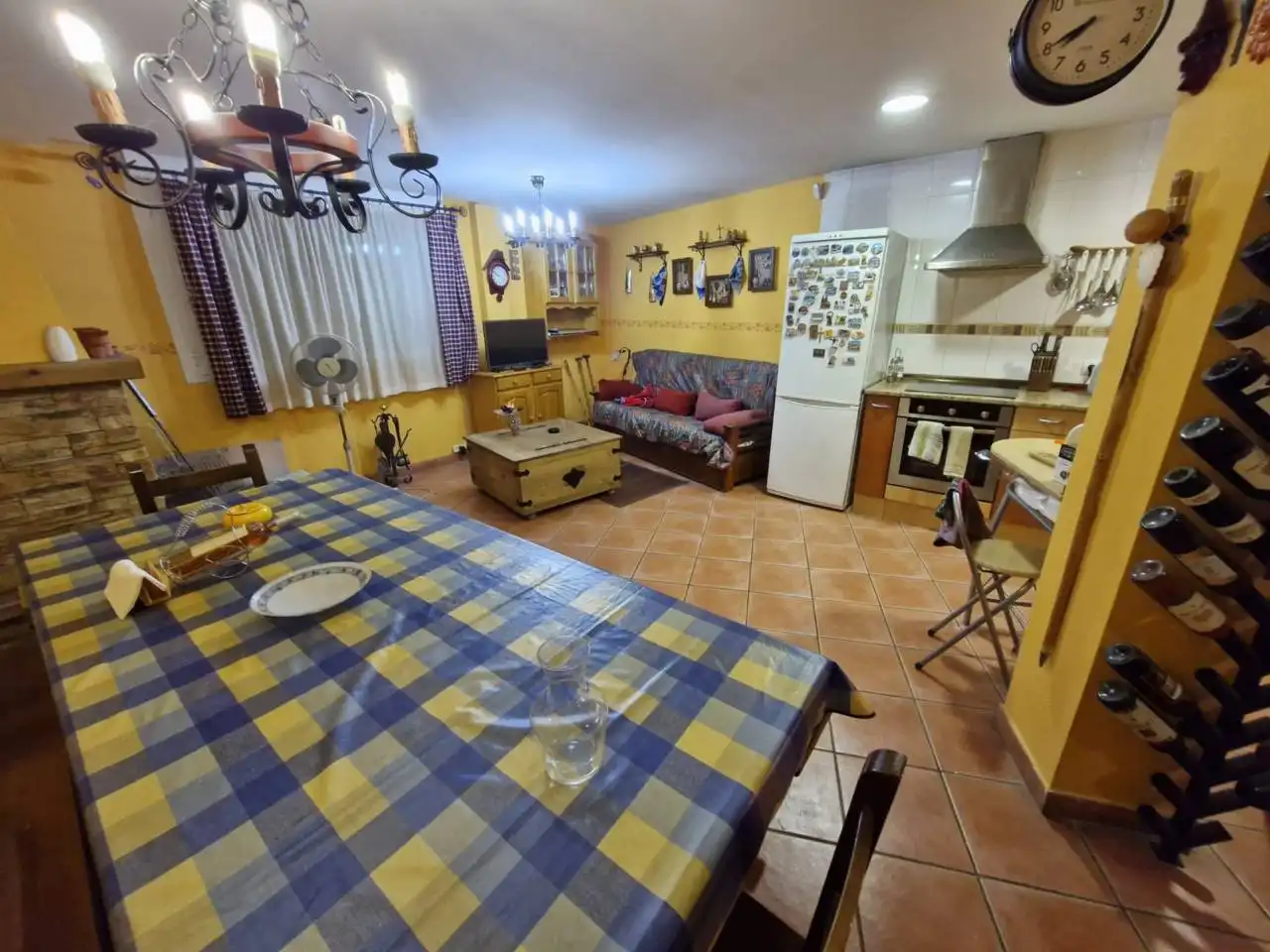 Kitchen of Flat for sale in Villamediana de Iregua  with Furnished and Community pool