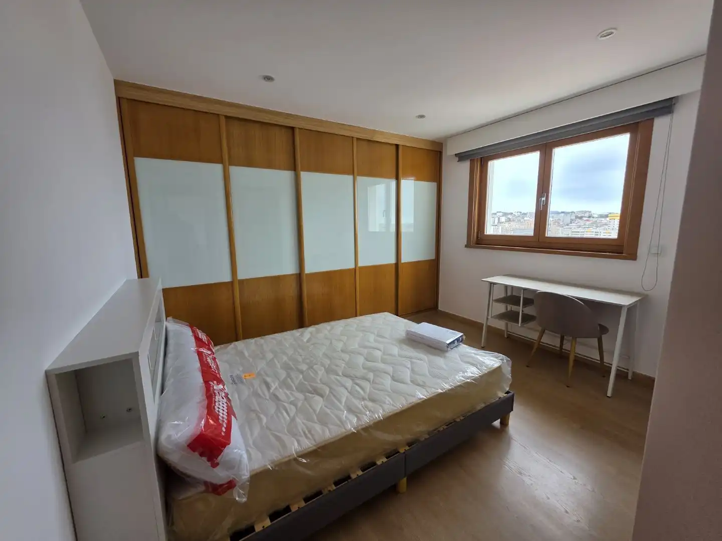 Bedroom of Flat for rent in A Coruña Capital   with Heating and Furnished