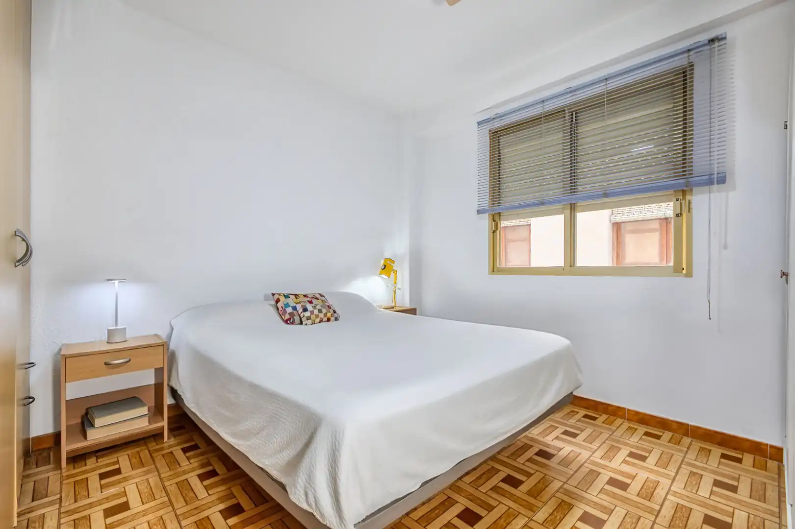 Schlafzimmer von Wohnung zum Verkauf in Mutxamel mit Parkett, Terrasse und Möbliert