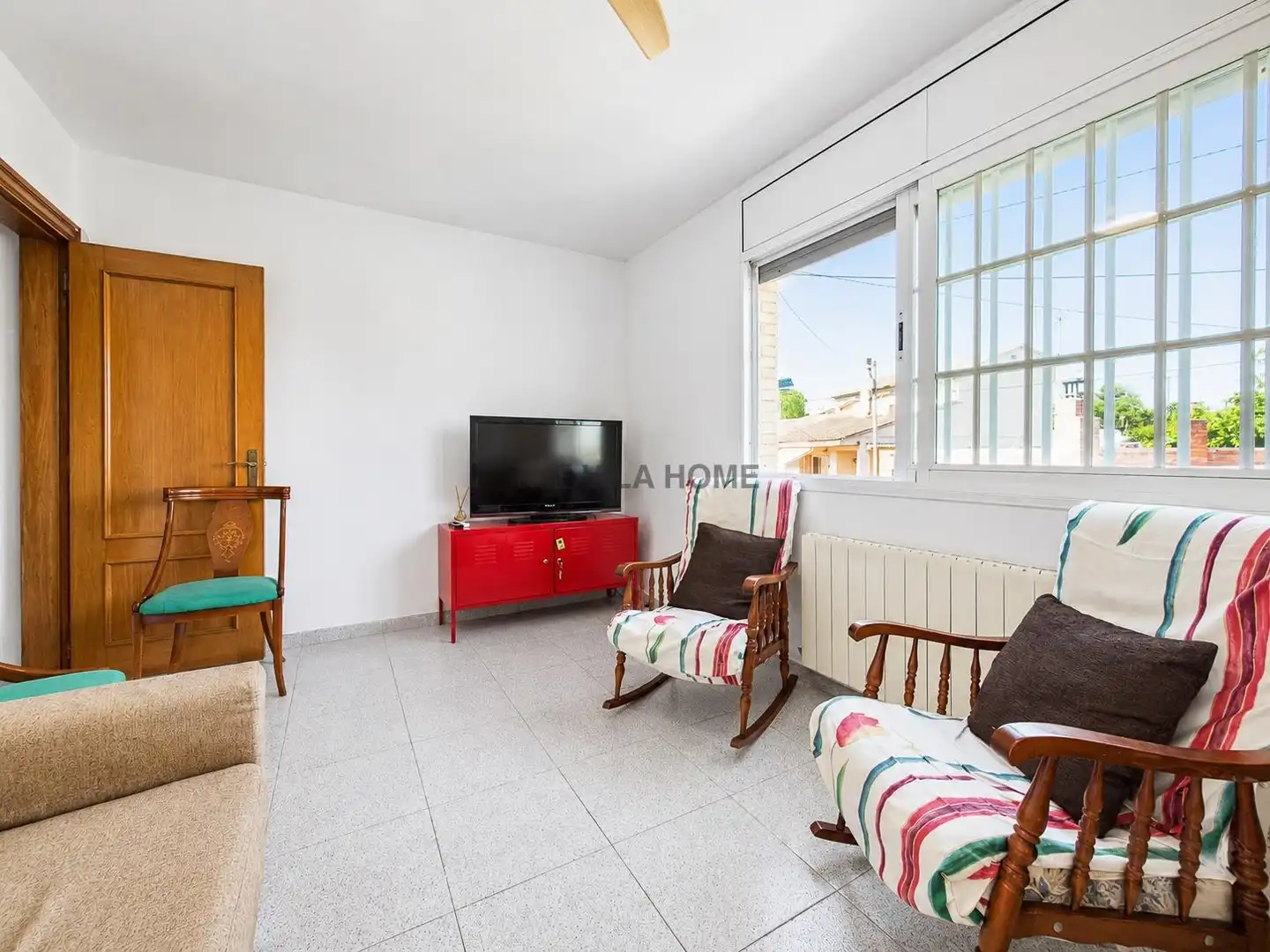 Sala d'estar de Finca rústica en venda en Vilanova i la Geltrú amb Aire condicionat