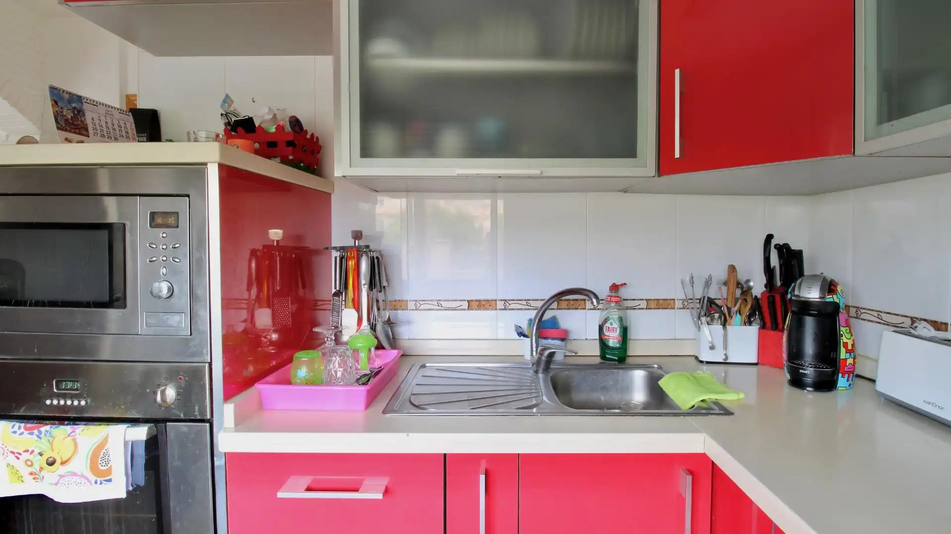 Cocina de Ático en venta en Churriana de la Vega con Aire acondicionado, Calefacción y Terraza