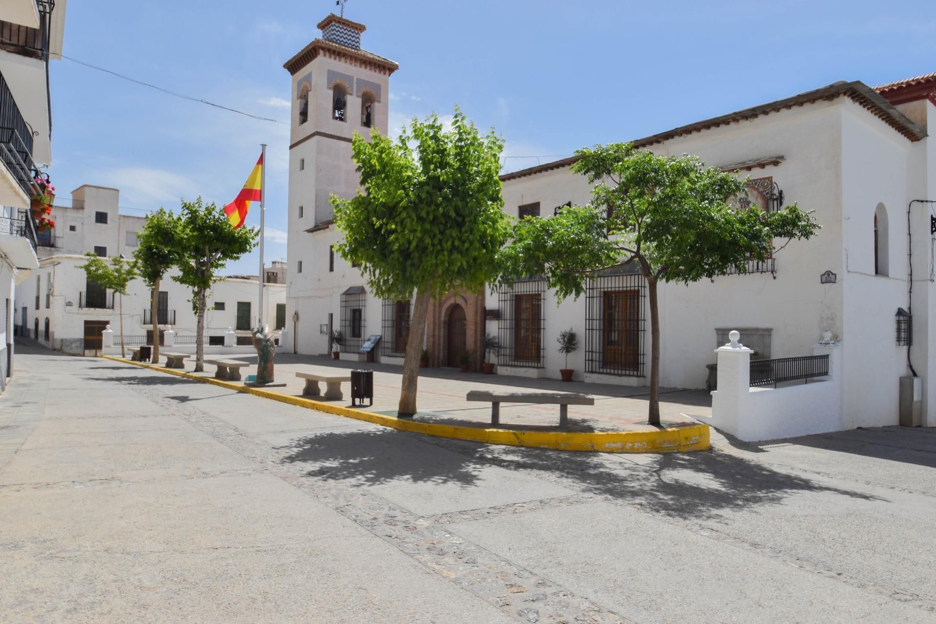 Exterior view of House or chalet for sale in Pórtugos  with Private garden, Terrace and Storage room