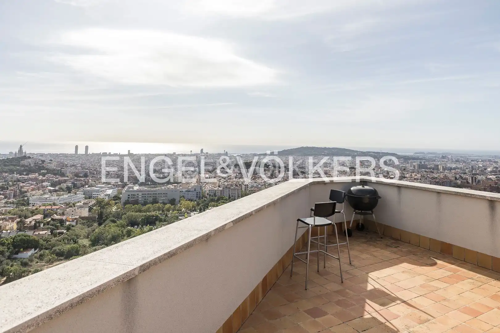Terrace of Houses for sale in Barcelona  with Air Conditioner, Heating and Private garden