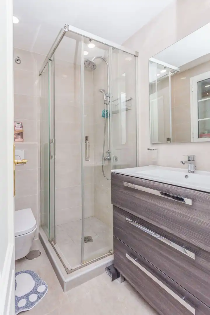 Bathroom of Detached homes for sale in Benalmádena  with Air Conditioner, Heating and Private garden