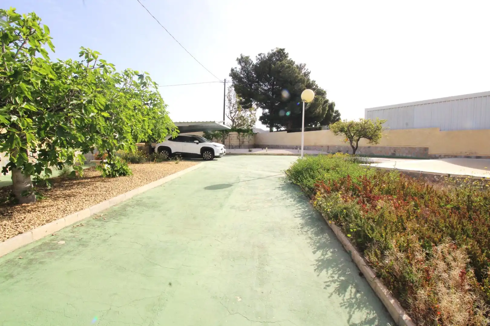Parking de Casa o chalet en venta en Alicante / Alacant con Aire acondicionado, Terraza y Piscina