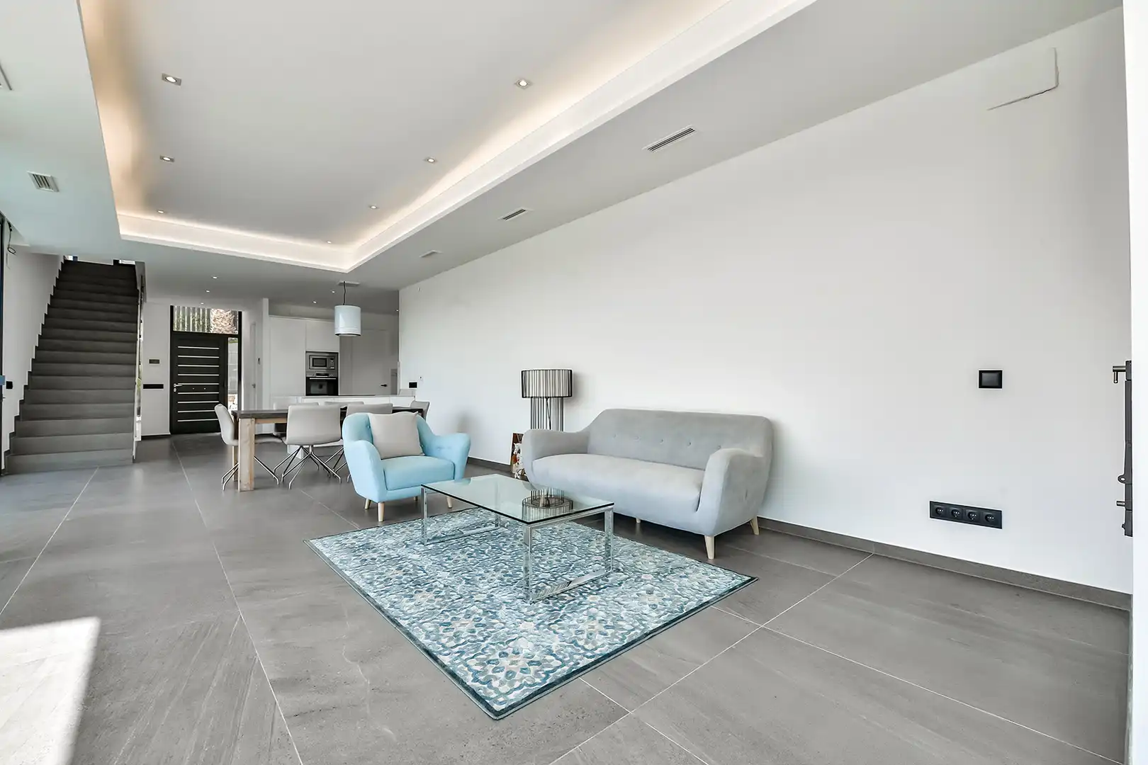 Sala d'estar de Casa o xalet en venda en Jávea / Xàbia amb Aire condicionat, Calefacció i Jardí privat