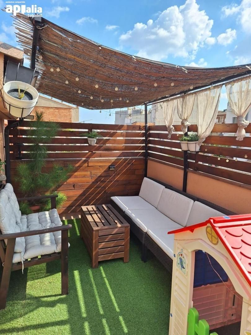 Terraza de Dúplex en venta en Sabadell con Parquet, Terraza y Balcón