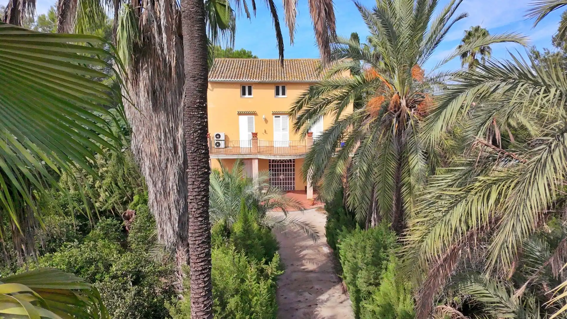 Vista exterior de Finca rústica en venda en Carcaixent amb Aire condicionat, Calefacció i Jardí privat