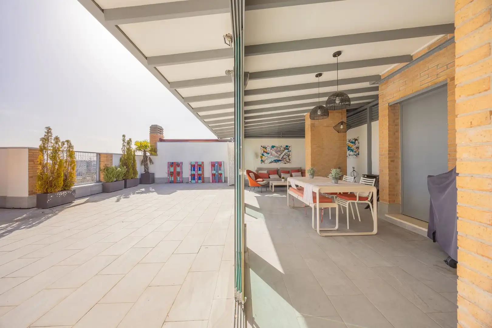 Terraza de Dúplex en venta en Madrid con Calefacción