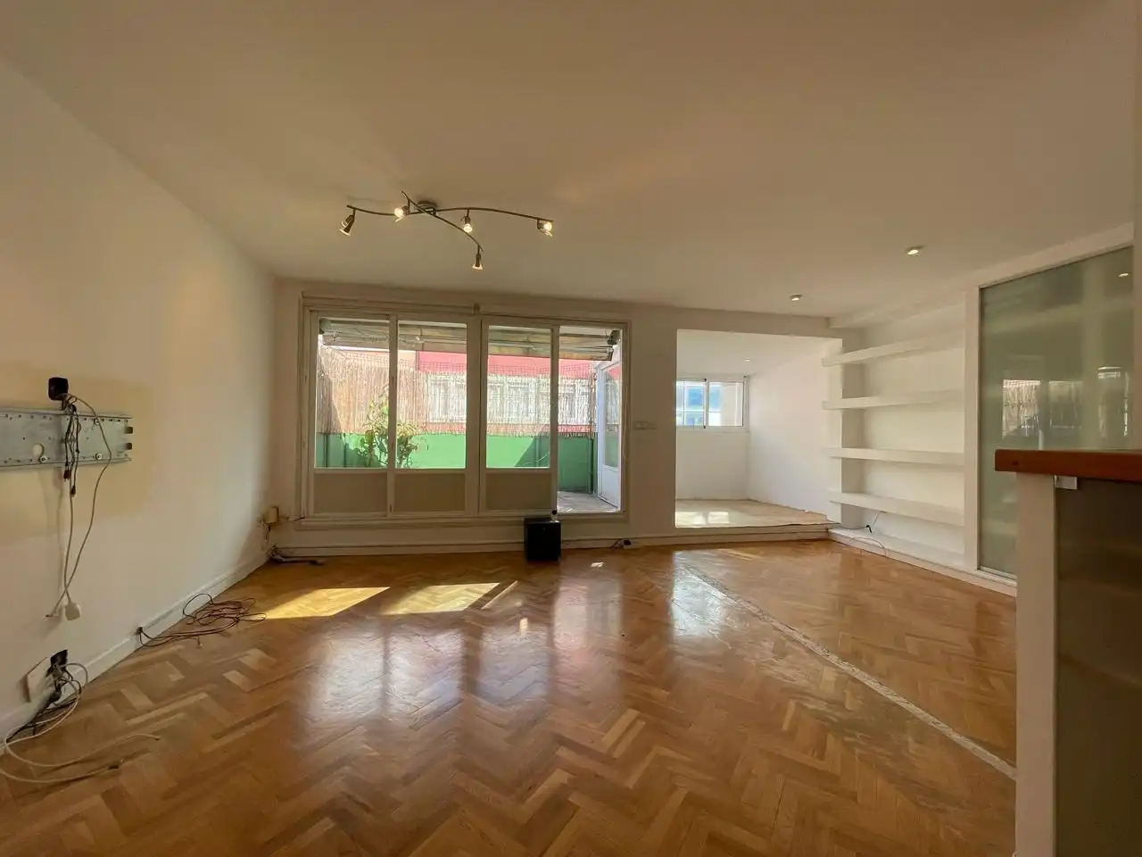 Sala de estar de Apartamento en venta en A Coruña Capital  con Calefacción, Parquet y Terraza