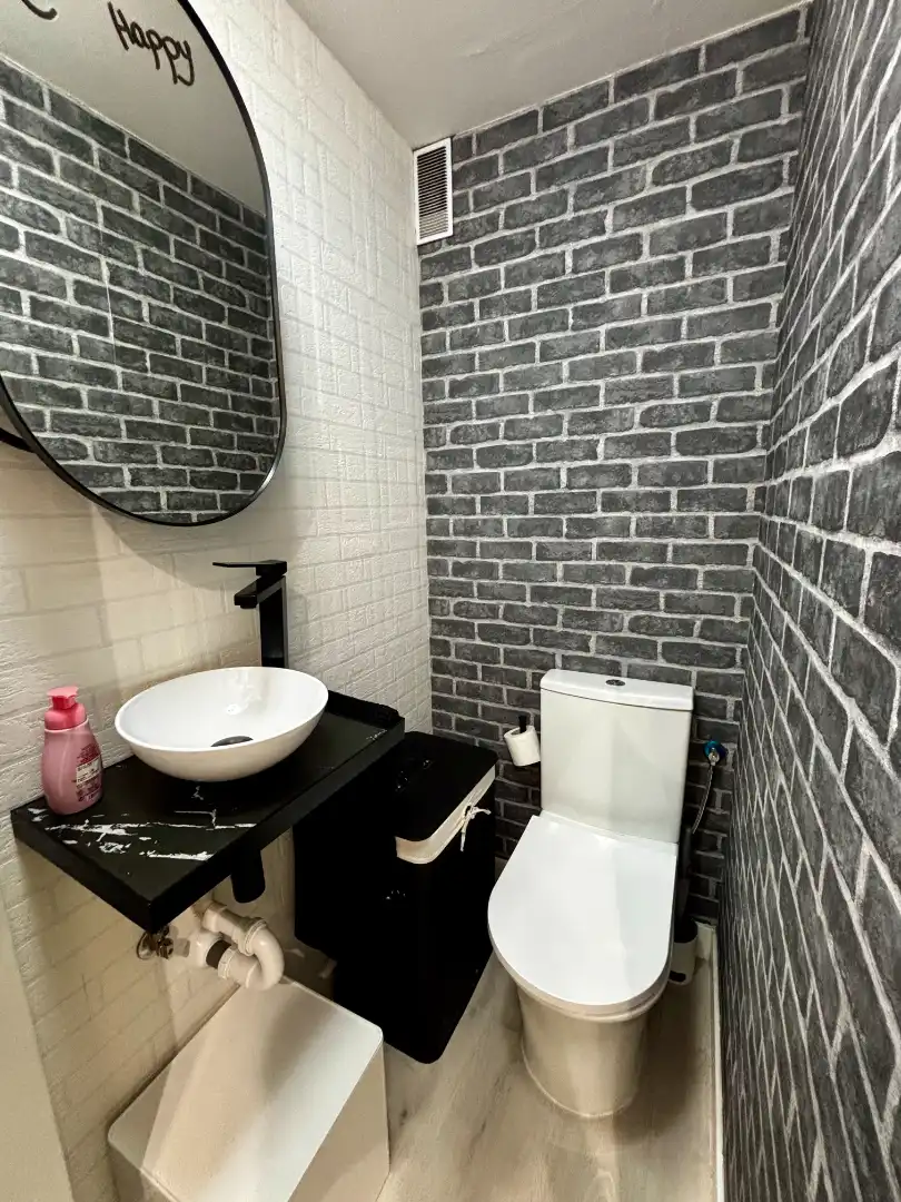 Badezimmer von Maisonette zum Verkauf in Pinto mit Klimaanlage, Heizung und Parkett