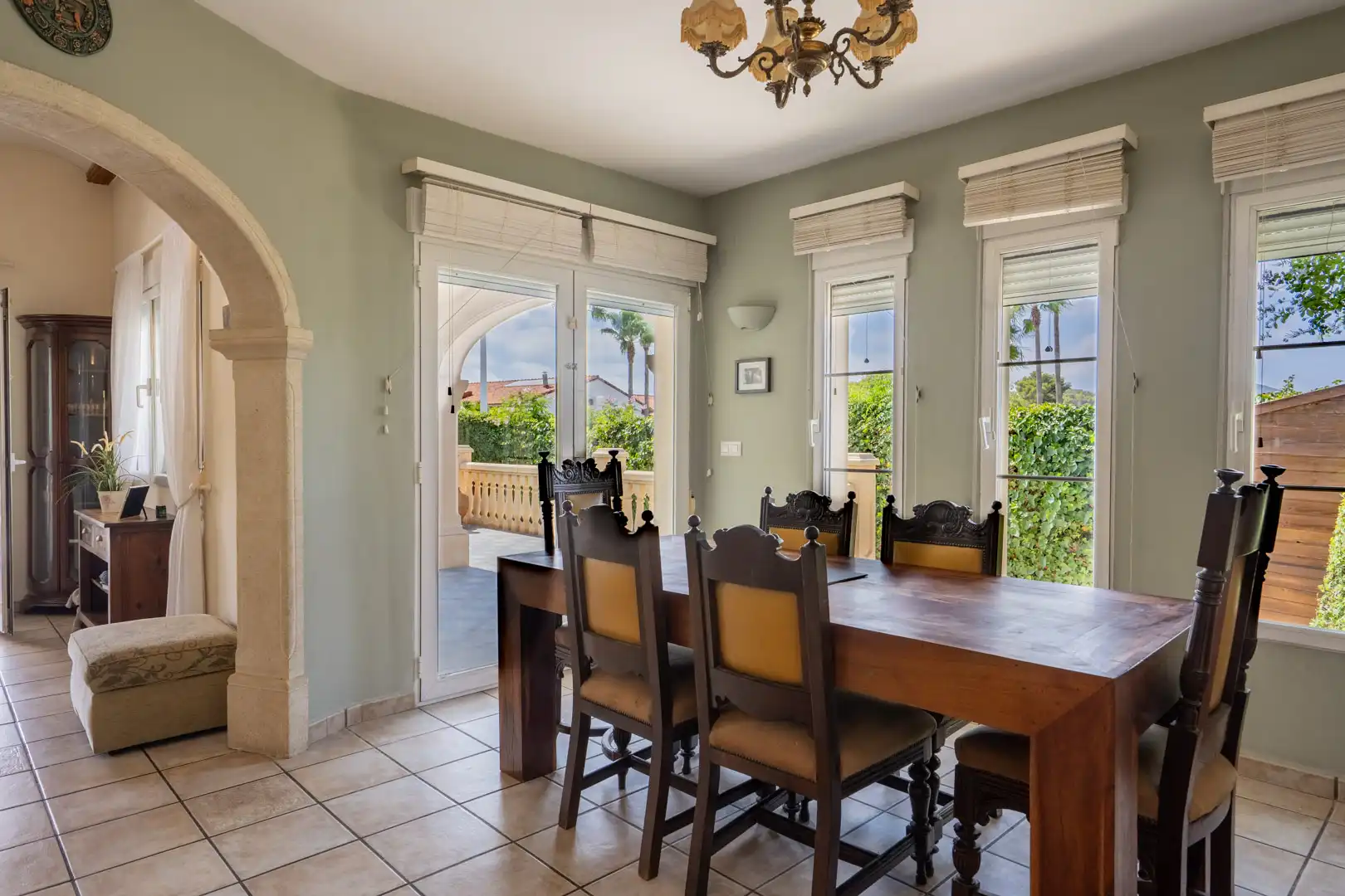 Dining room of Houses for sale in Jávea / Xàbia  with Heating, Terrace and Swimming Pool