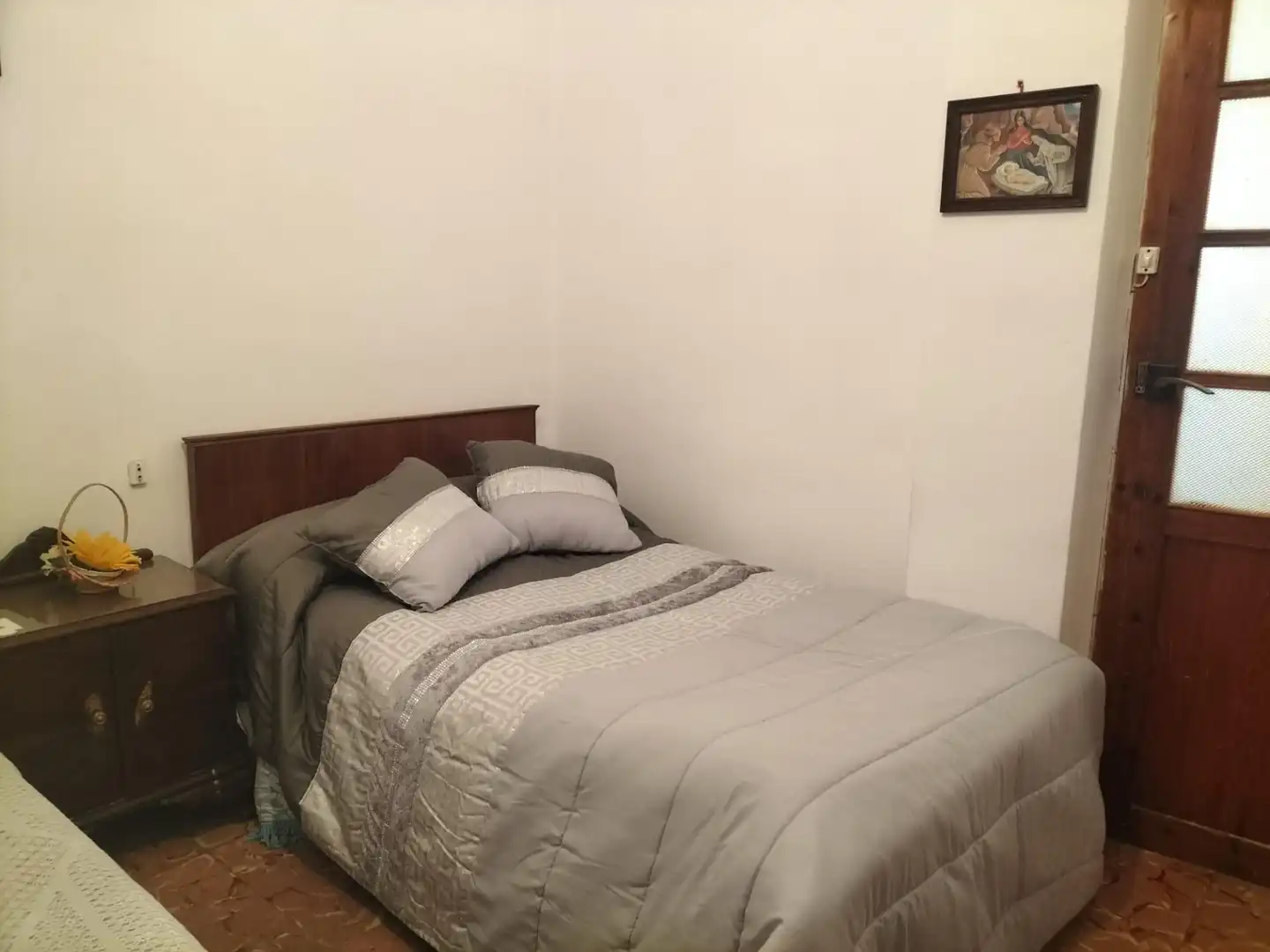 Schlafzimmer von Country house zum Verkauf in Navarrés mit Privatgarten, Terrasse und Balkon